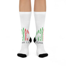 Load image into Gallery viewer, Stonk Life Logo DTG Crew Socks