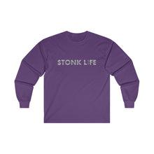Load image into Gallery viewer, Stonk Life Unisex Long Sleeve Tee