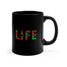 Load image into Gallery viewer, Stonk Life Word Art Black mug 11oz