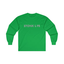 Load image into Gallery viewer, Stonk Life Unisex Long Sleeve Tee