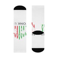 Load image into Gallery viewer, Stonk Life Logo DTG Crew Socks
