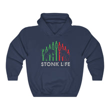 Load image into Gallery viewer, Stonk Life Logo Unisex Heavy Blend™ Hooded Sweatshirt