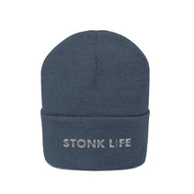 Load image into Gallery viewer, Stonk Life Knit Beanie