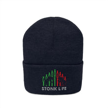 Load image into Gallery viewer, Stonk Life Logo Knit Beanie
