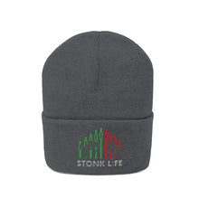 Load image into Gallery viewer, Stonk Life Logo Knit Beanie
