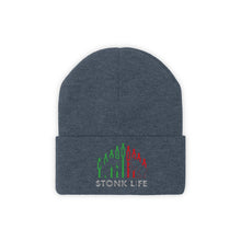 Load image into Gallery viewer, Stonk Life Logo Knit Beanie
