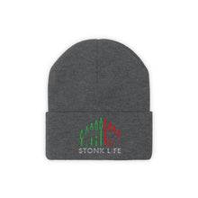 Load image into Gallery viewer, Stonk Life Logo Knit Beanie
