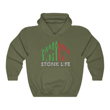 Load image into Gallery viewer, Stonk Life Logo Unisex Heavy Blend™ Hooded Sweatshirt
