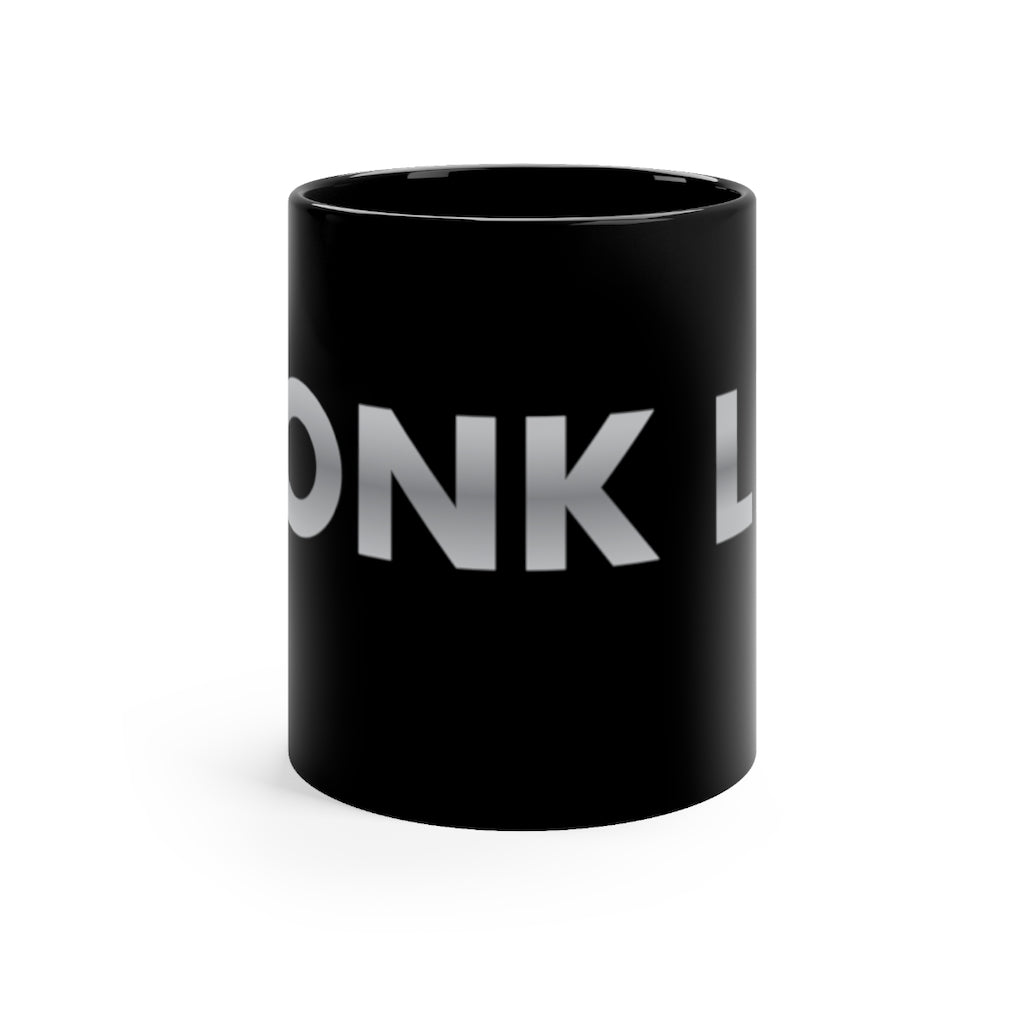 Stonk Life Black mug 11oz