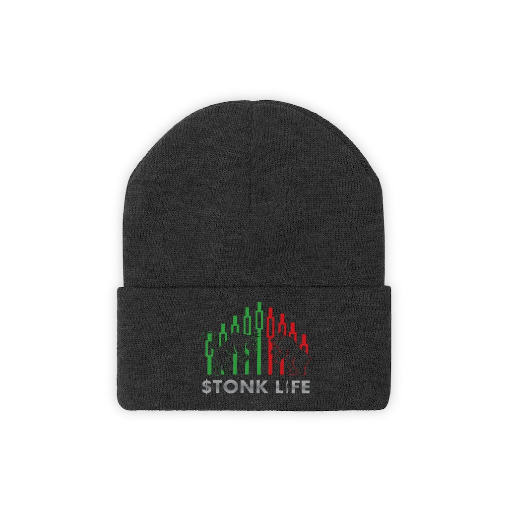 Stonk Life Logo Knit Beanie