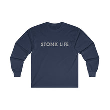 Load image into Gallery viewer, Stonk Life Unisex Long Sleeve Tee
