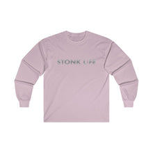 Load image into Gallery viewer, Stonk Life Unisex Long Sleeve Tee
